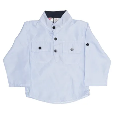 Chemise (Bleu, Blanc) de Vogue Fashion