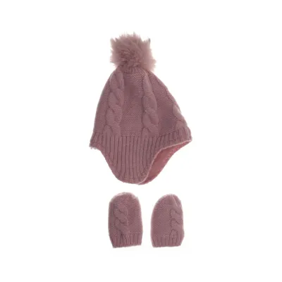 Accessory set (Pink) from Primark Acrylic, Polyamide, Polyester
