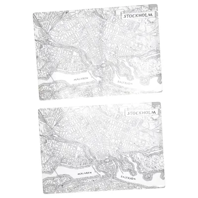 Placemat (Stockholmskartan) from Svenskt Tenn