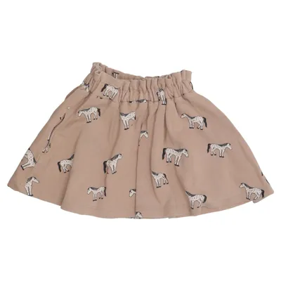 Jupe (Beige) de Sproet & Sprout Élasthane, Coton biologique