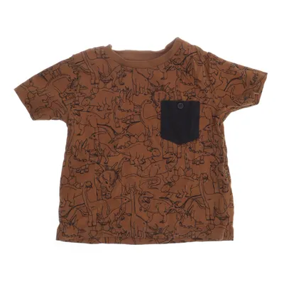 T-shirt (Marron, Noir) de Vertbaudet Coton