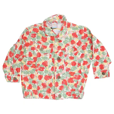 Jeansjacka (Röd, Gul, Grön) från Up 2 to by H&M Bomull