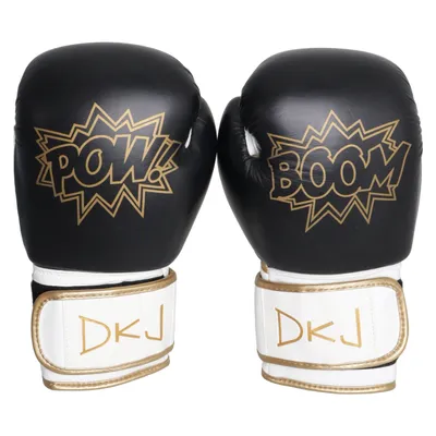 Boxing gloves (White, Black, Gold)