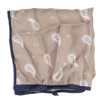 Mouchoir (Beige, Bleu) de Brothers
