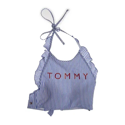 Bikiniöverdel (Blå, Vit, Röd) från Tommy Hilfiger Elastan, Polyamid, Polyester