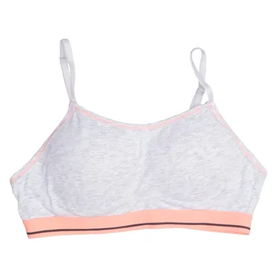 Brassière (Gris, Orange, Noir) de Yigga Élasthane, Coton biologique, Polyester