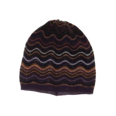 Beaniemössa (Lila, Flerfärgad) från Missoni Lindex Akryl, Ull