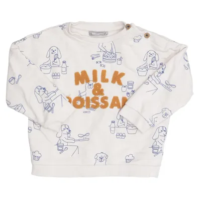 Sweatshirt (Beige) fra Bout'chou