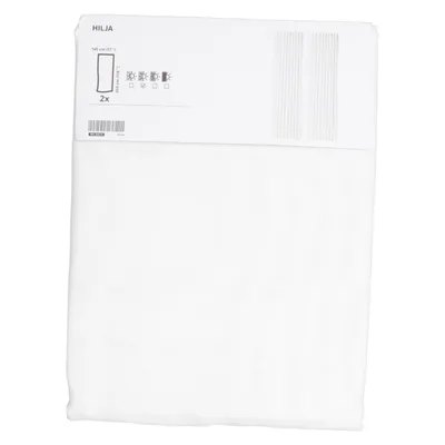 Gordijn aan roede (Wit) van IKEA Polyester