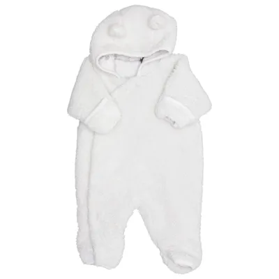 Outdoor overalls  (Hvid) fra Newborn by Lindex Bomuld, Polyester
