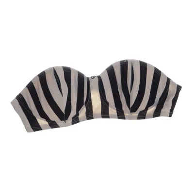 Bikiniöverdel (Svart, Vit) från Monki Elastan, Polyamid