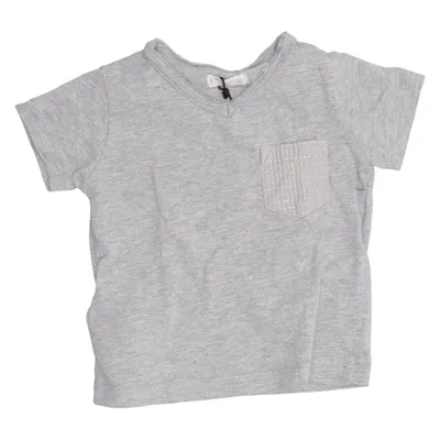 T-shirt (Gris) de Mango Kids Coton, Polyester