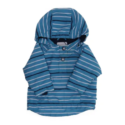 Anorak (Blå, Hvid) fra Baby by Lindex Bomuld, Polyester