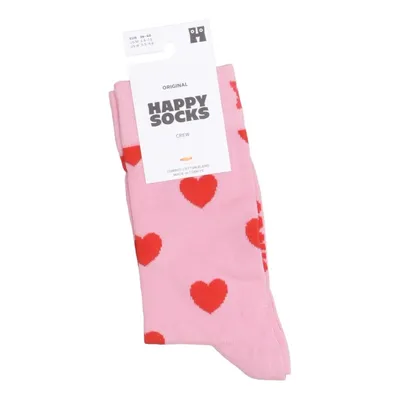 Strømper (Pink, Rød) fra Happy Socks Bomuld, Elastan, Polyamid