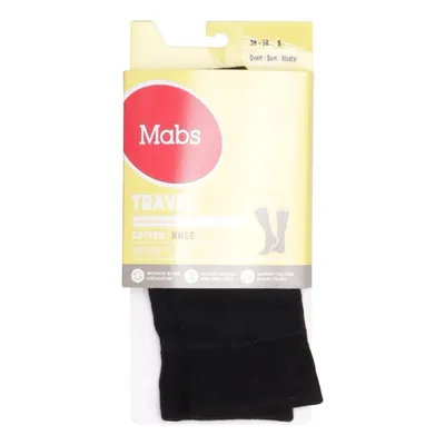 Bas de contention (Noir) de Mabs Coton, Élasthane, Polyamide