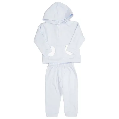 Loungewear (Blauw) van Babidu Katoen, Elastaan