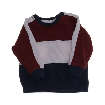 Sweatshirt (Red, Multicolored) from H&M Cotton