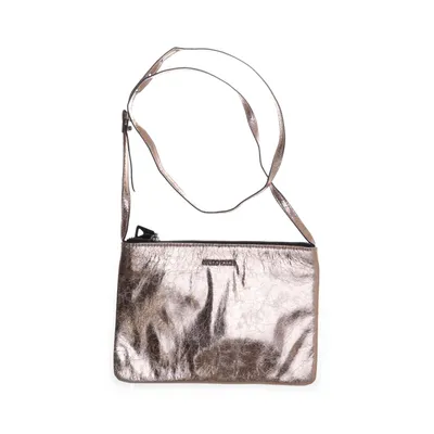 Shoulder-bag (Gold) from Mango Touch Polyester, Polyurethane