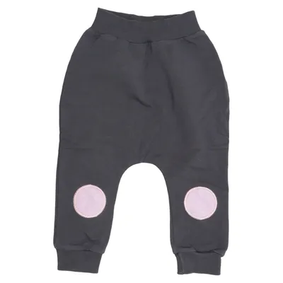 Joggingbroek (Grijs, Roze) van Baby Sweets Katoen, Elastaan