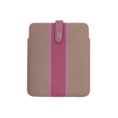 Tablet hoes (Beige, Lila) van Victoria's Secret Leer
