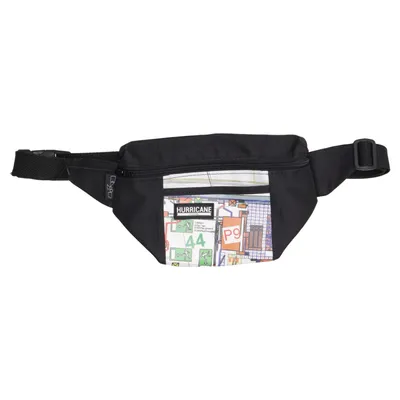 Waist bag (Black, Multicolored) from Hurricane
