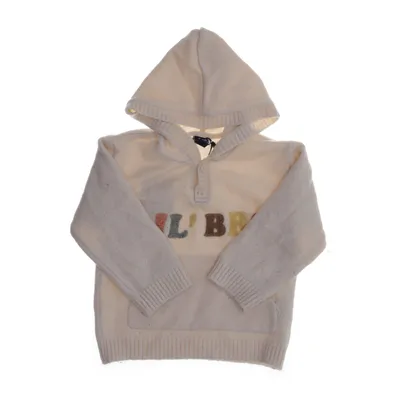Sweat à capuche (Beige) de Kiabi Acrylique, Polyester