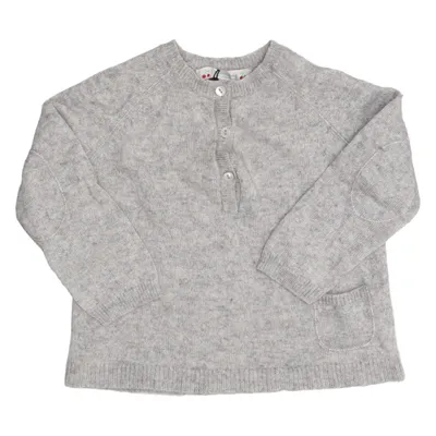 Pull-over (Gris) de Bonpoint Cachemire, Soie