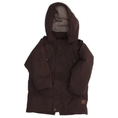 Parkas (Brun) från Lil'Atelier Bomull, Polyamid, Polyester