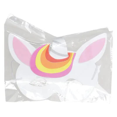 Maskeradmask (Vit, Flerfärgad) från Henbrandt