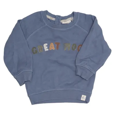 Sweatshirt (Blue) from Little Dutch Organic cotton, Polyester
