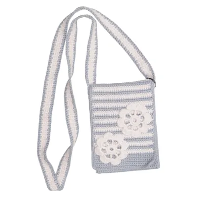 Sac à bandoulière (Gris, Beige)