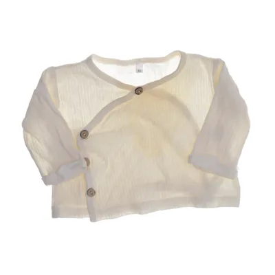 Cardigan (Beige) van Zeeman Organisch katoen