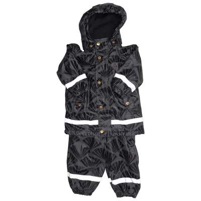 Regnställ (Svart, Grå) från Petite Chérie Polyester, Polyuretan