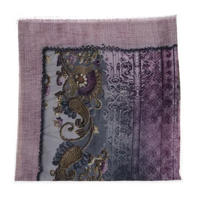 Halsdoek (Lila, Meerkleurig)