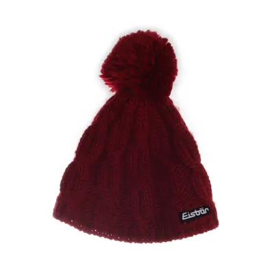 Toppluva (Röd) från Eisbär Akryl, Merinoull, Polyester