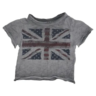 T-shirt (Grijs, Meerkleurig) van Blue Effect Katoen
