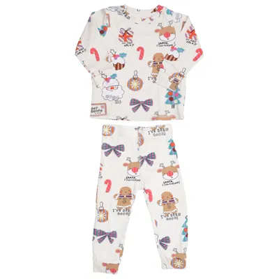 Pyjamasz (Hvid, Flerfarvet) fra Next Bomuld