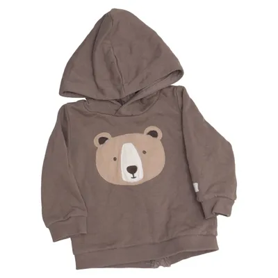 Hoodie (Brown) from Newbie by KappAhl Cotton