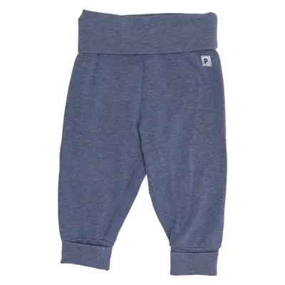 Leggings (Blue) from Polarn O. Pyret Elastane, Organic cotton