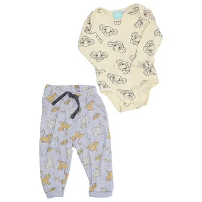 Set (Gul, Grå) från Disney Baby Ekologisk bomull