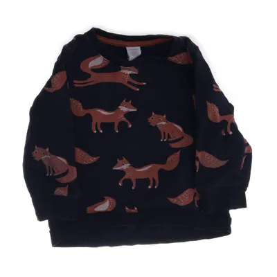 Sweatshirt (Bleu, Marron) de Lindex Kids Coton, Polyester
