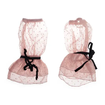 Wrist warmers (Pink) from Atelier des Femmes