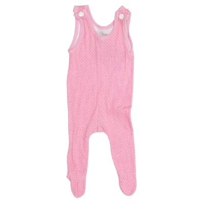 Sparkdräkt (Rosa, Vit) från Pippi Bomull