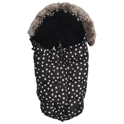 Footmuff (Black, White) from Jollyroom Polyester