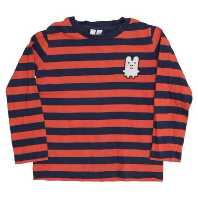 T-shirt à manches longues (Rouge, Bleu) de Arket Coton