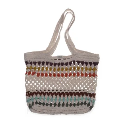 Strandväska (Vit, Flerfärgad) från Barts Bomull