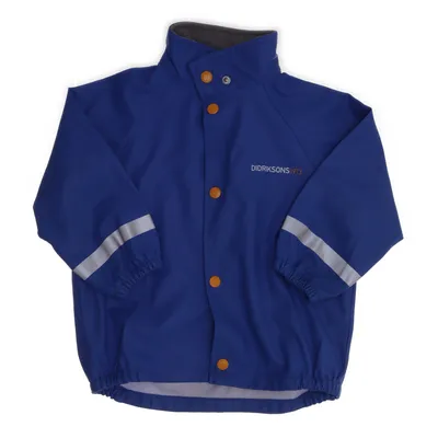 Rain jacket (Blue) from Didriksons 1913 Polyester, Polyurethane
