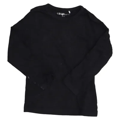 Long sleeve T-shirt (Black) from Dirkje Cotton, Elastane