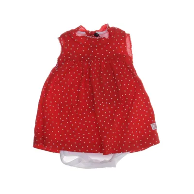 Jurk (Rood, Wit) van Petit Bateau