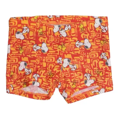 Zwembroek (Rood, Oranje, Meerkleurig) van Snoopy Elastaan, Polyamide